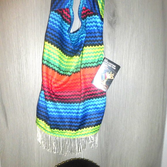 ST5BSM  Mexican Dog OUTFIT Chihuahua Dog Costume XS Cinco Sombrero Hat Mexico - Picture 5 of 8